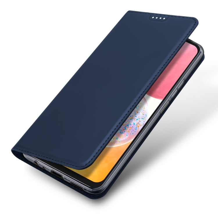 DUX DUCIS Skin Pro Series Flip Leather case for Samsung Galaxy A15 5G/4G, showcasing its elegant design and practical features.